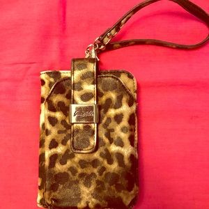 Leopard Print Wallet & Phone Case
